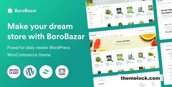 BoroBazar – Grocery Store WooCommerce WordPress theme