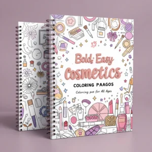 60+ pages bold & easy cosmetics coloring pages