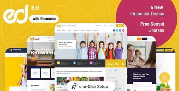 Ed School – Education WordPress Theme